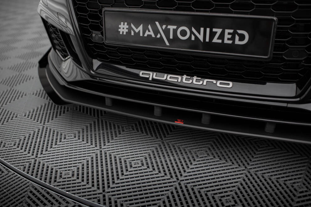 Voorspoiler met Canards Audi RS3 Limousine 8V FL Maxton Street Pro