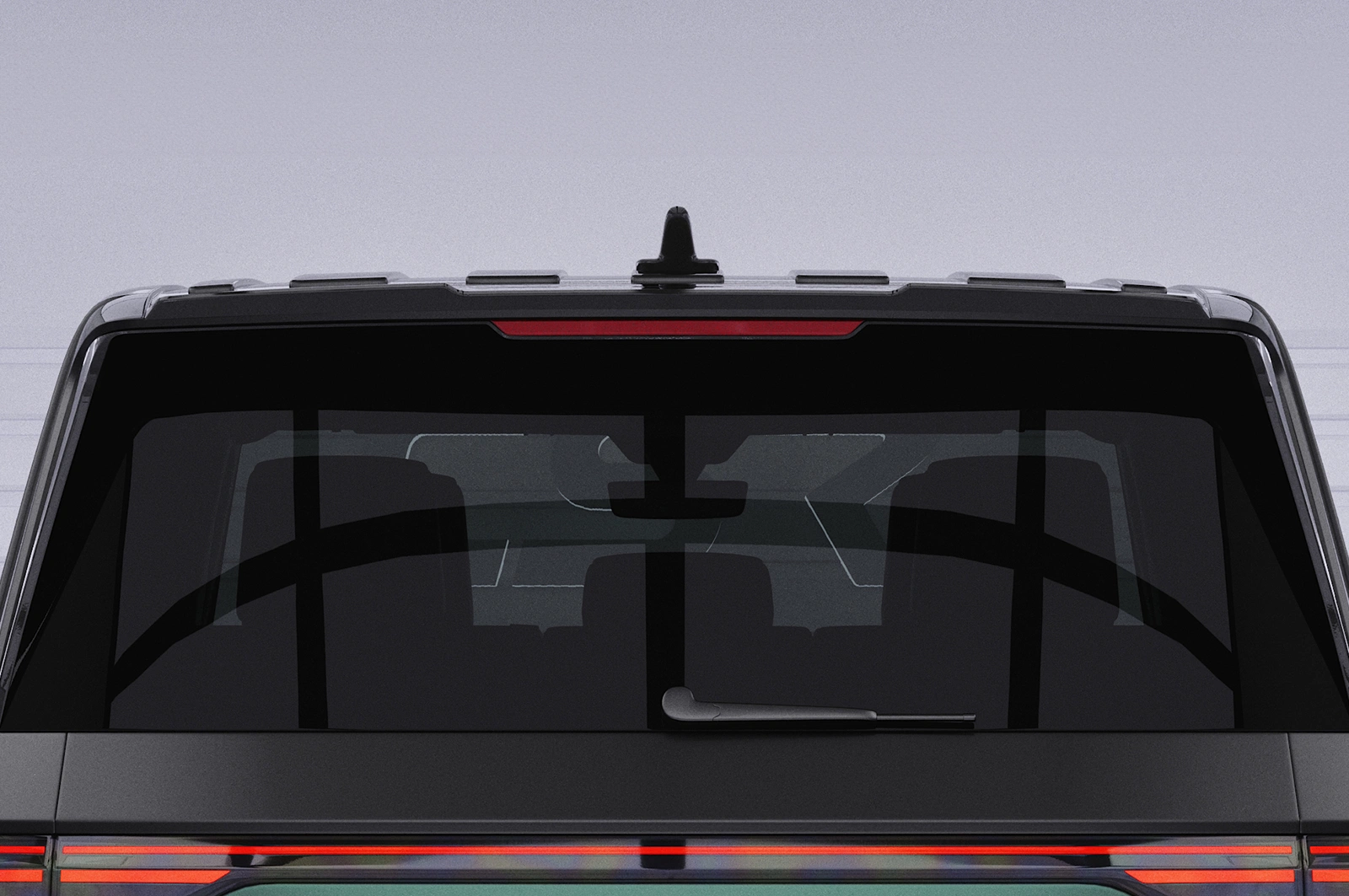 Achterspoiler VW ID. Buzz Glans Zwart (2022+) - CSR Design