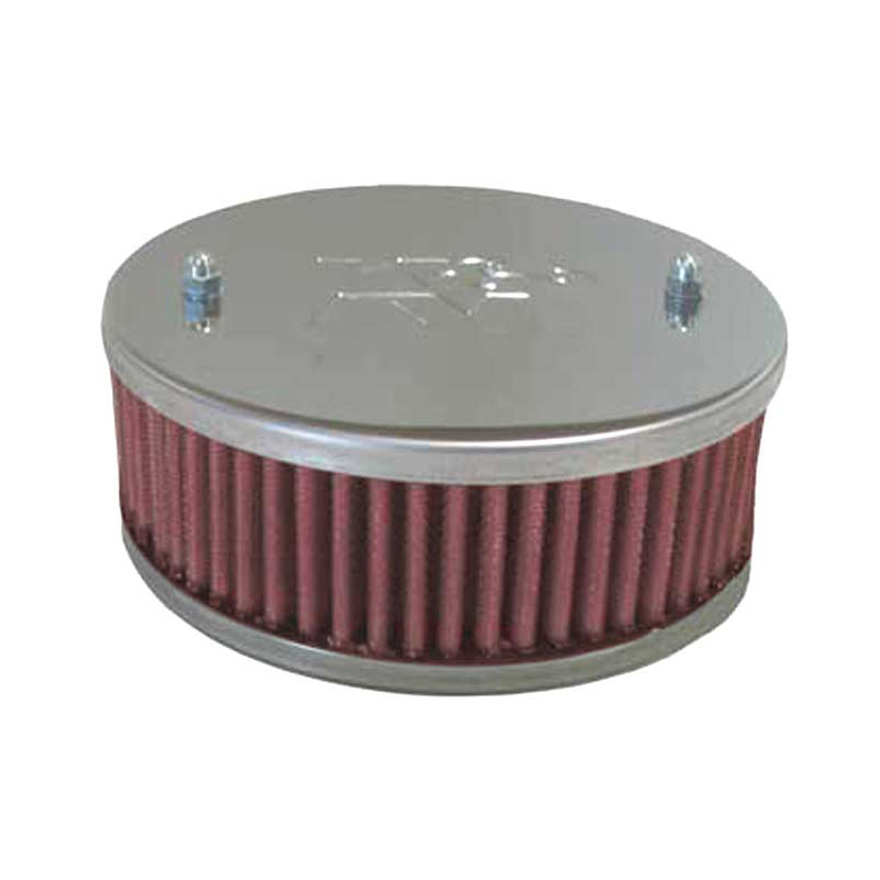 K&N carburateur luchtfilter rond  SU/SU Hitachi 1.5'' HS4/HIF4/HIF38, middengat, Montagehoogte 56mm (56-9093)