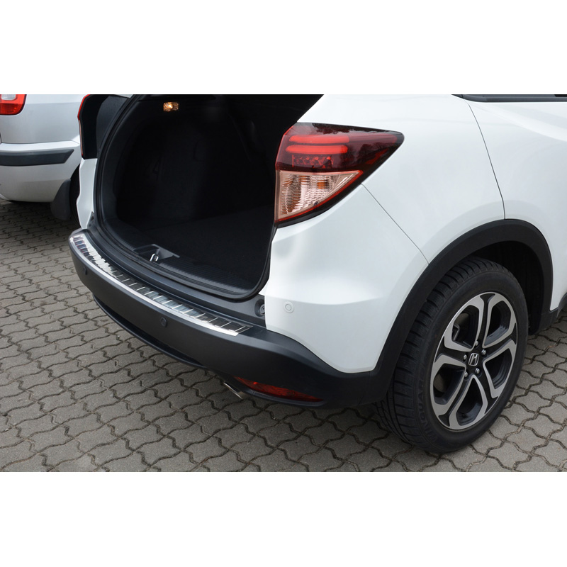 RVS Achterbumperprotector  Honda HR-V 2015-2018 & FL 2018- Excl. HR-V 2020 Sport 'Ribs'