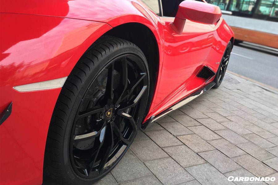 Lamborghini Huracan LP610/LP580 RZS Style Carbon Fiber Zijskirts 2015-2020