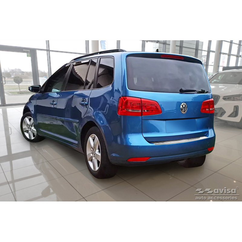 RVS Achterbumperprotector VW Touran III GP2 10-
