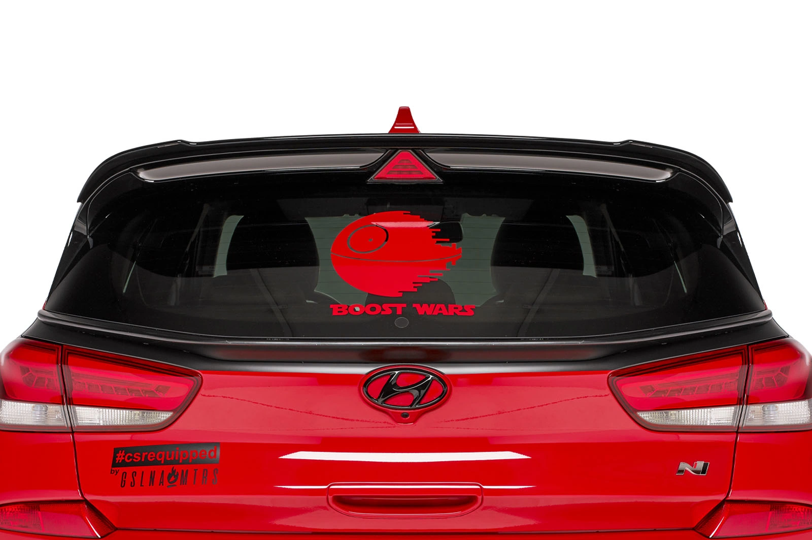 Achterspoiler Hyundai I30 N (PD) N (2017–) Glans Zwart – CSR Automotive