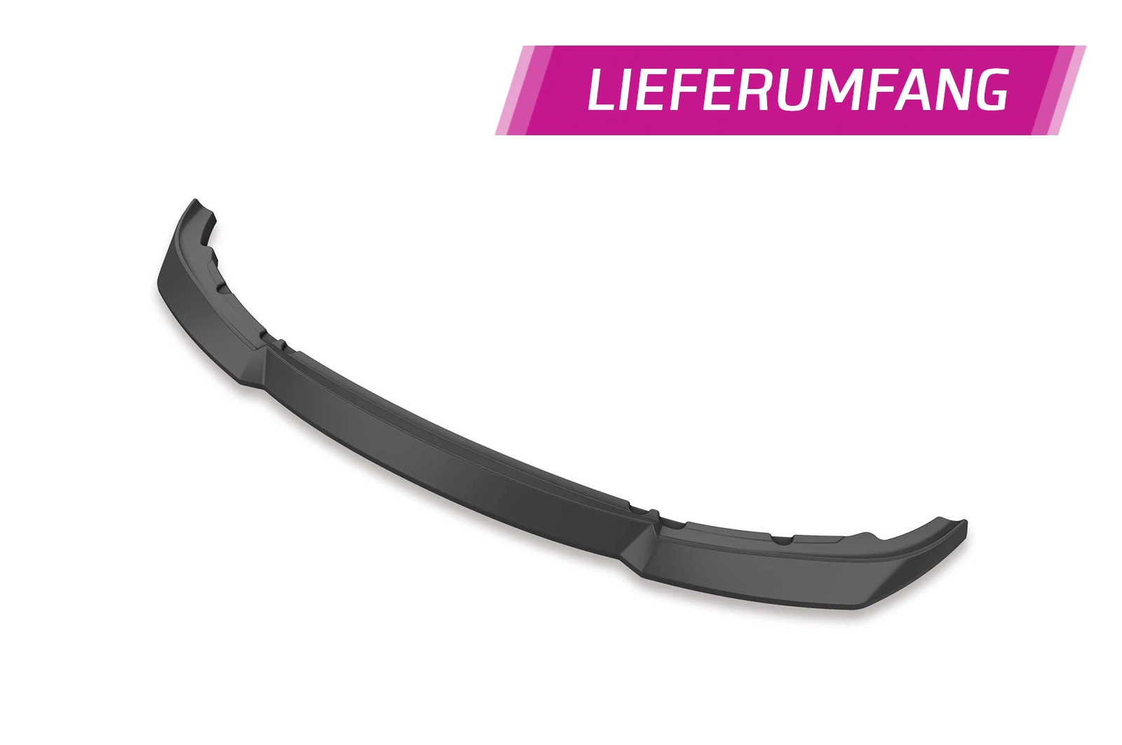 Voorspoiler BMW 1er F20 / F21 glans zwart – 06/2011–03/2015
