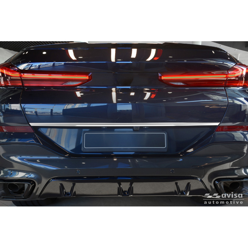 Avisa Geborsteld RVS Kofferbak Sierlijst  BMW X6 (G06) 2024- excl. M-Sport