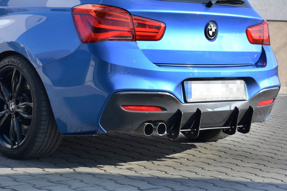 Achterbumper Diffusor BMW 1-Serie F20/F21 Facelift M-Power V1