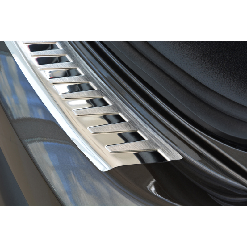 RVS Achterbumperprotector  Nissan Qashqai II 2014-2017 'Ribs'