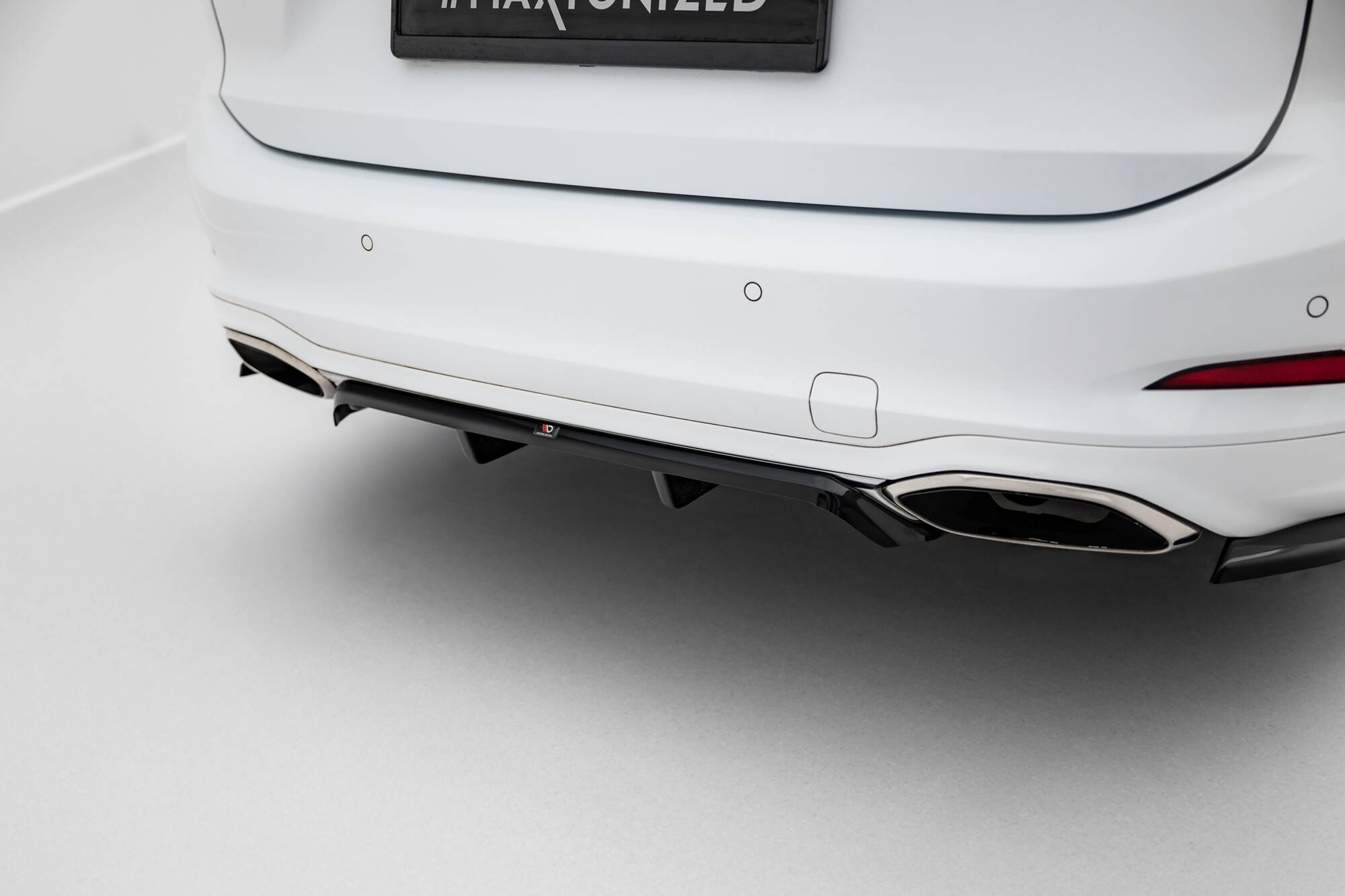 Achter Diffuser Ford Focus Vignale MK4 Maxton Glanzend zwart