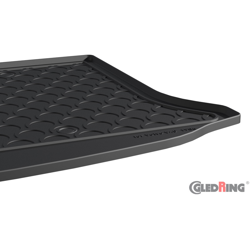 Rubbasol (Rubber) Kofferbakmat  Volvo V40 2012- (excl. D2/D3/D4 Euro6 2018-) (Lage laadvloer)