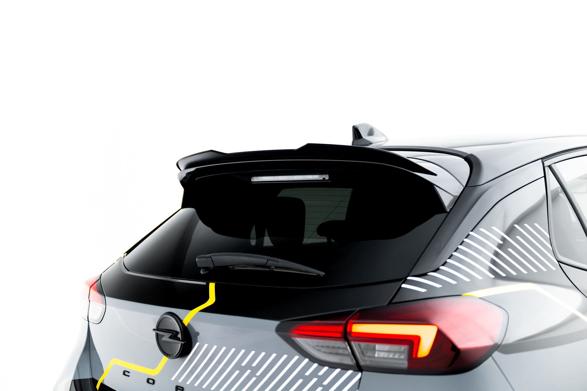 Achterspoiler voor Opel Corsa F Facelift (Mk6 Facelift) 2023 –
