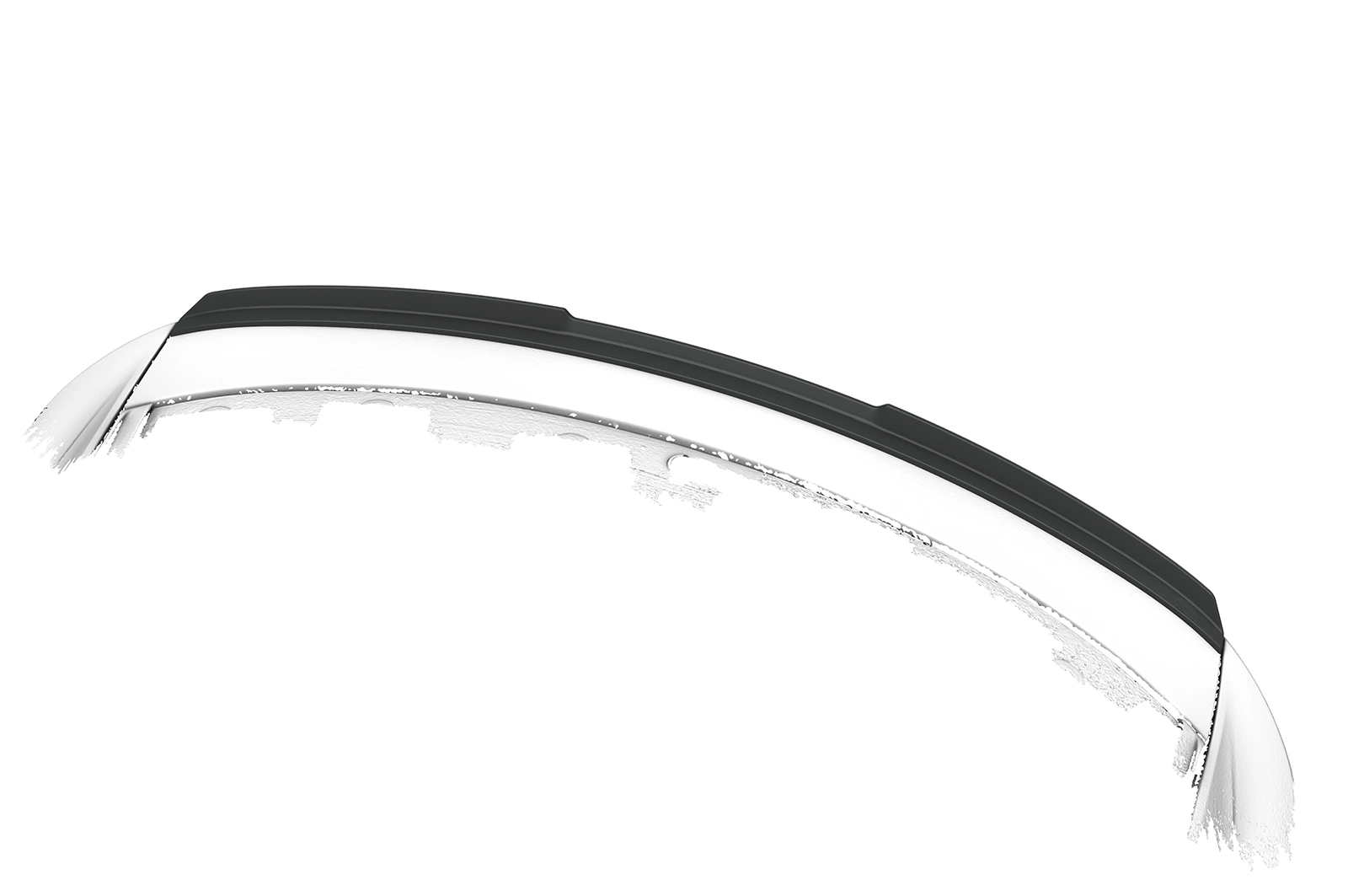 Achterspoiler Audi Q8 / SQ8 /RSQ8 (Typ 4M) glans zwart