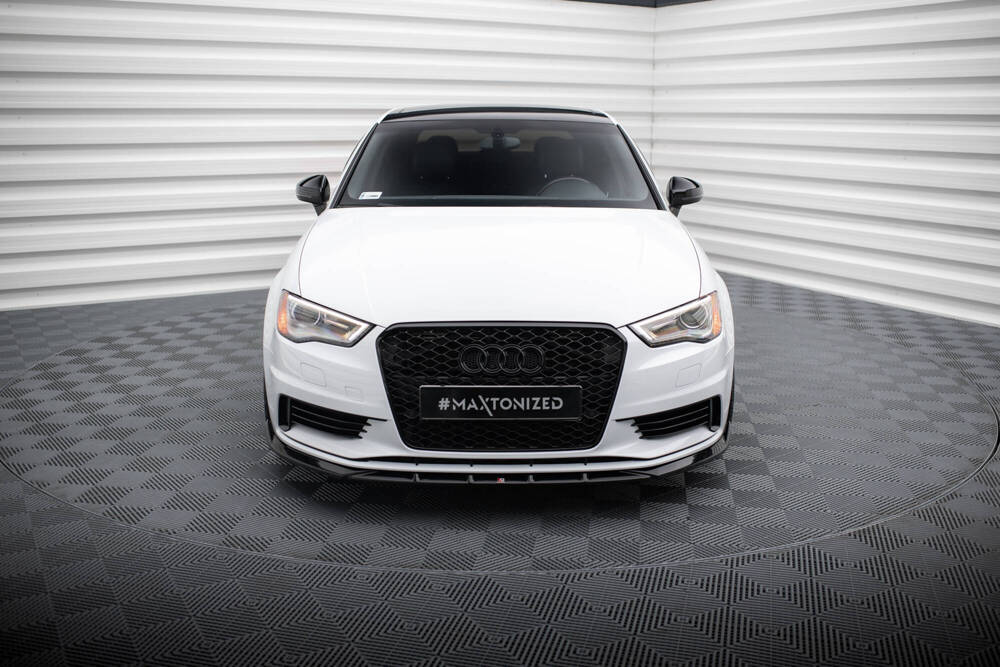 Voorspoiler V.1 Audi A3 Sedan 8v