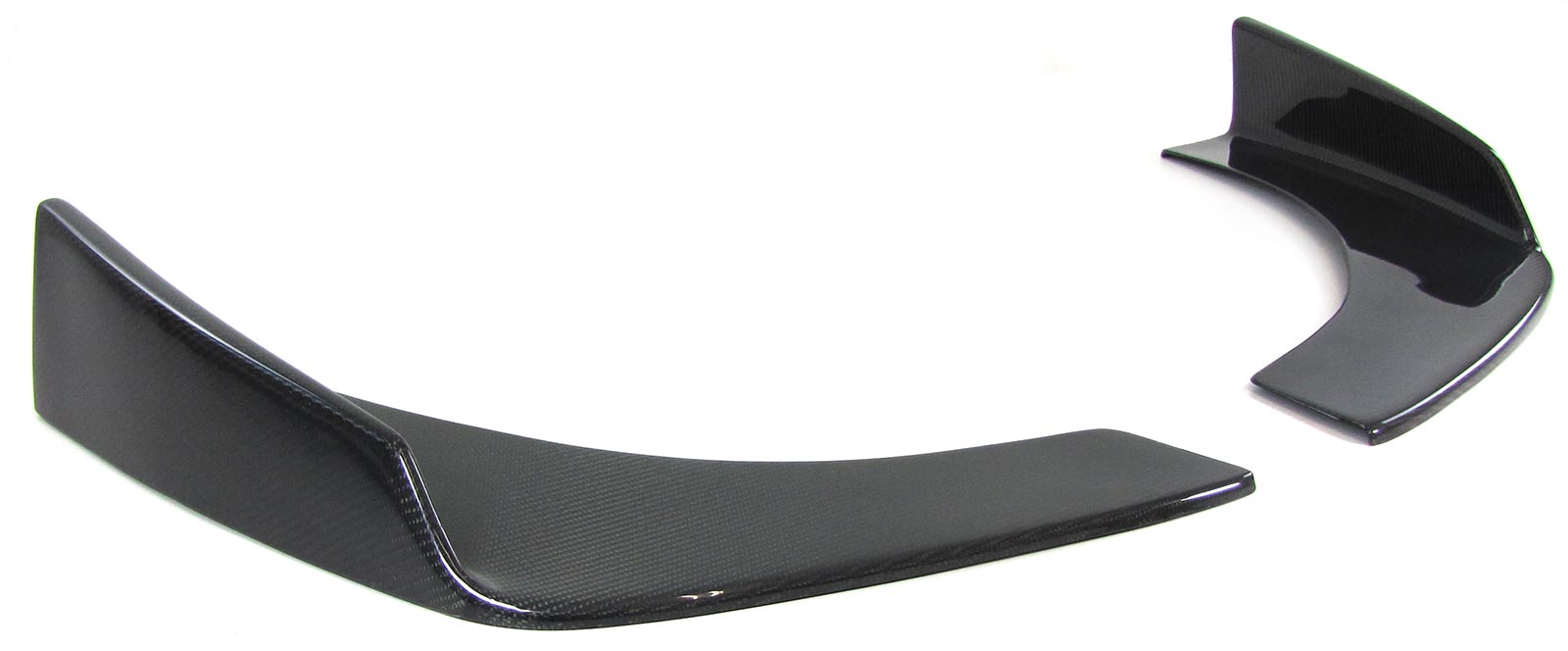 Carbon Voorspoiler lippen wings Universeel Big