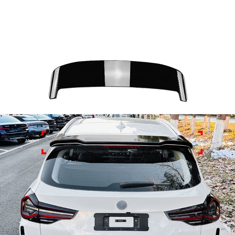 Dakspoiler  BMW X3 (G01) 2017-2024 (ABS Glanzend zwart)