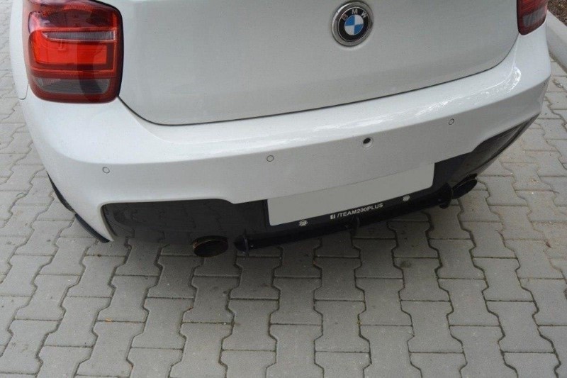 Spoiler set BMW 1 F20/F21 M-Power Achter Diffuser & Achterzij Spoilers (Preface)