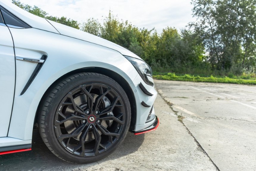 Voorbumper vleugels Renault Megane 4 RS Maxton Design