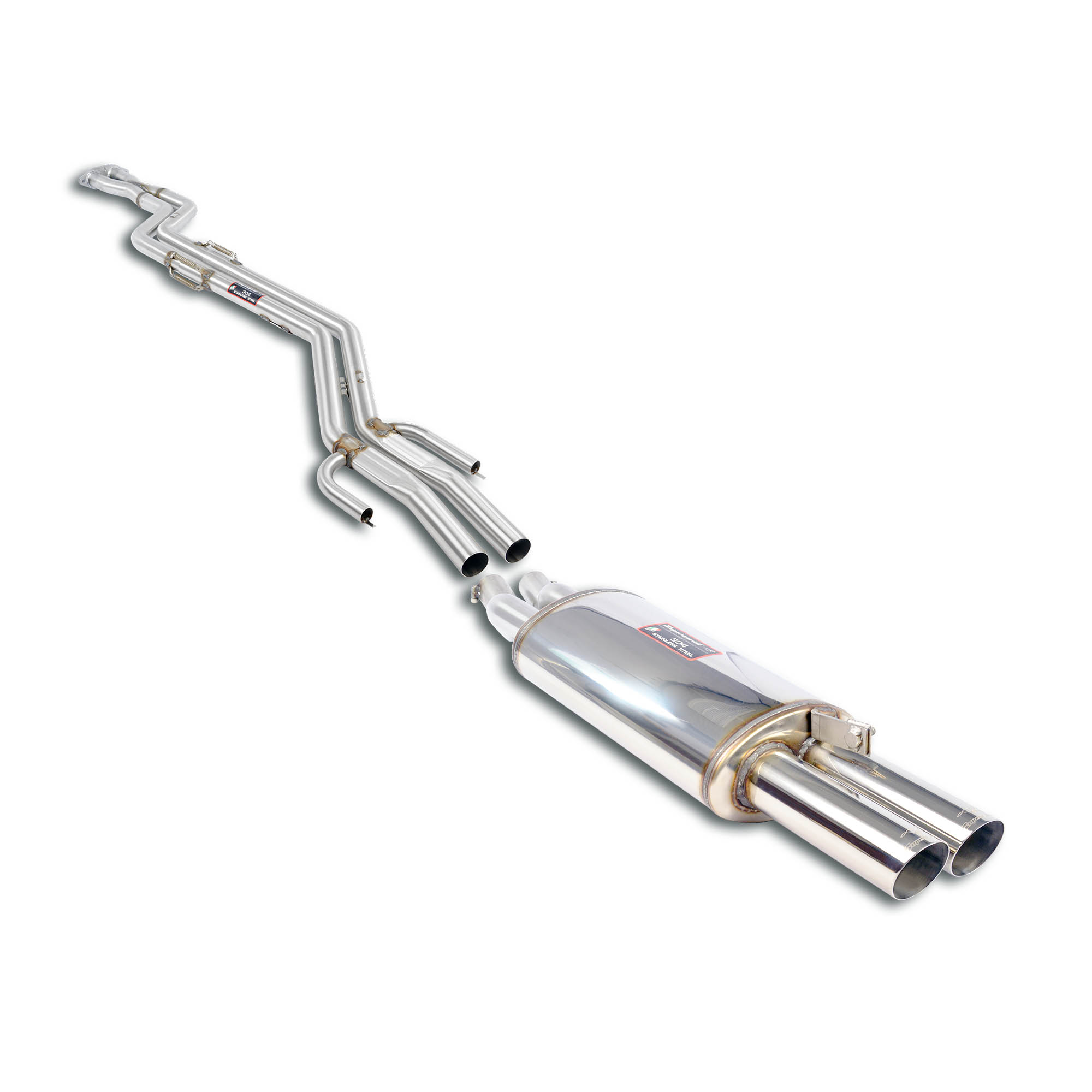 BMW E30 M3 2.3 –› 92 Supersprint Rear exhaust OO 70
