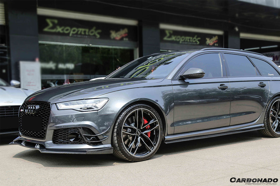 Canards Audi RS6 Avant BS-stijl Carbon Darwin Pro
