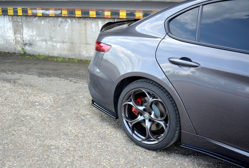 Zijdiffusers Alfa Romeo Giulia Veloce Maxton Glans Zwart