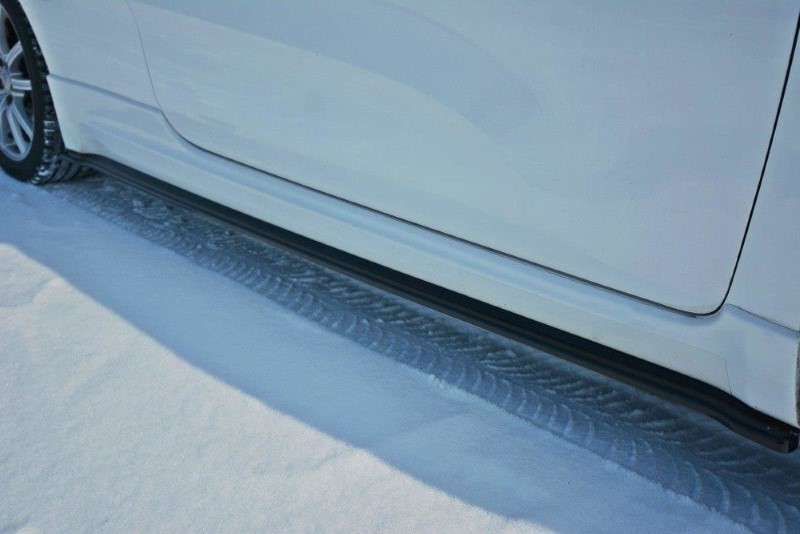 Zijskirts Diffusers Kia Cee'd / Pro Cee'd GT MK2 Glanzend Zwart