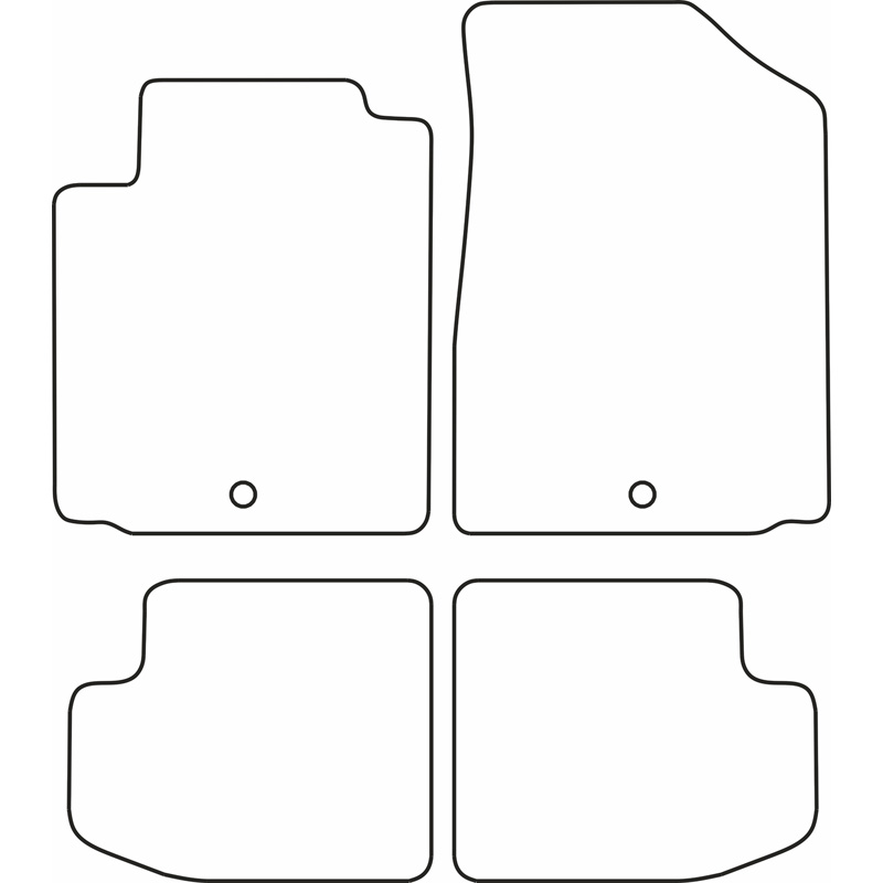 Automatten Toyota Yaris 3drs 99-