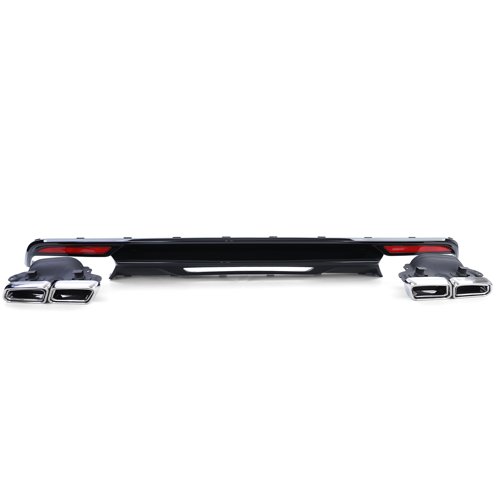 Diffuser Mercedes S-Klasse W222 AMG Look Diffuser Glans Zwart