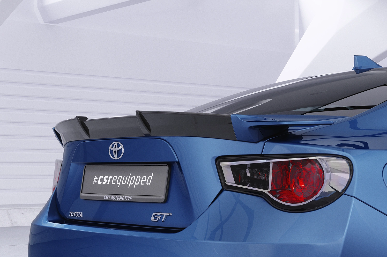 Achterspoiler Toyota GT86 glans zwart