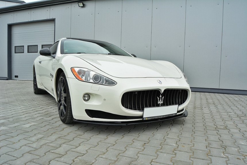 Voorspoiler Maserati Granturismo Maxton Glans Zwart