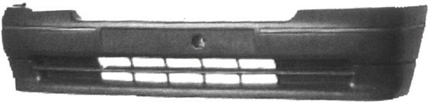 VoorBumper CLIO, 91-96 ZWART