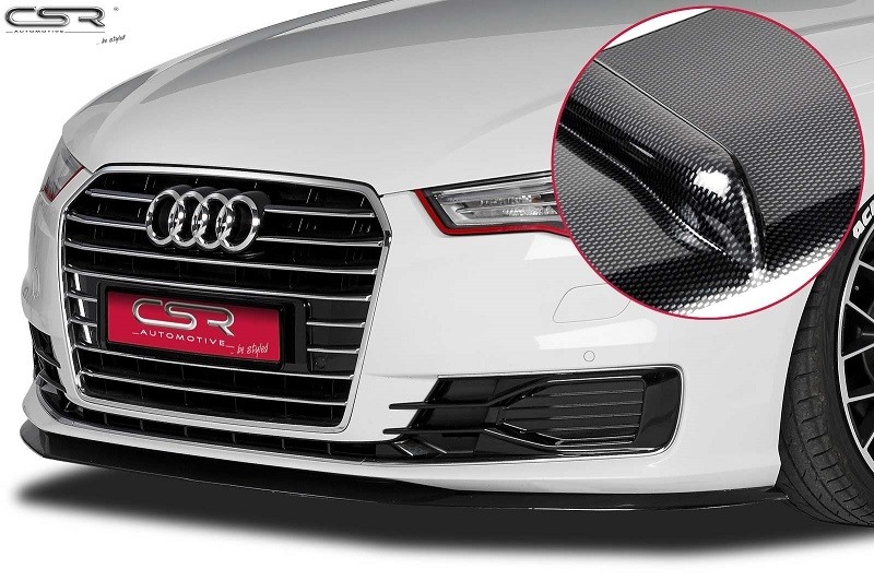 Cupspoilerlip Carbon-look Audi A6 C7 CSL146-C