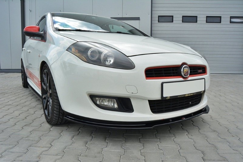 Voorspoiler Fiat Bravo MK 2 SPORT Glanzend Zwart