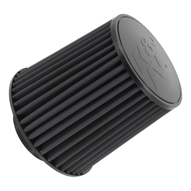 K&N Universeel Dryflow Zwart Luchtfilter Synthetisch Luchtfilter Conisch 102mm aansluiting, 203mm onder, 168mm top, 203mm hoogte (RU-5171HBK)
