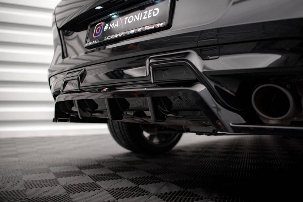 Diffuser BMW X6 M F96 Maxton Glans Zwart