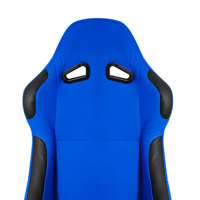 Sportstoel 'BW' - Blauw - Vaste rugleuning - incl. sledes