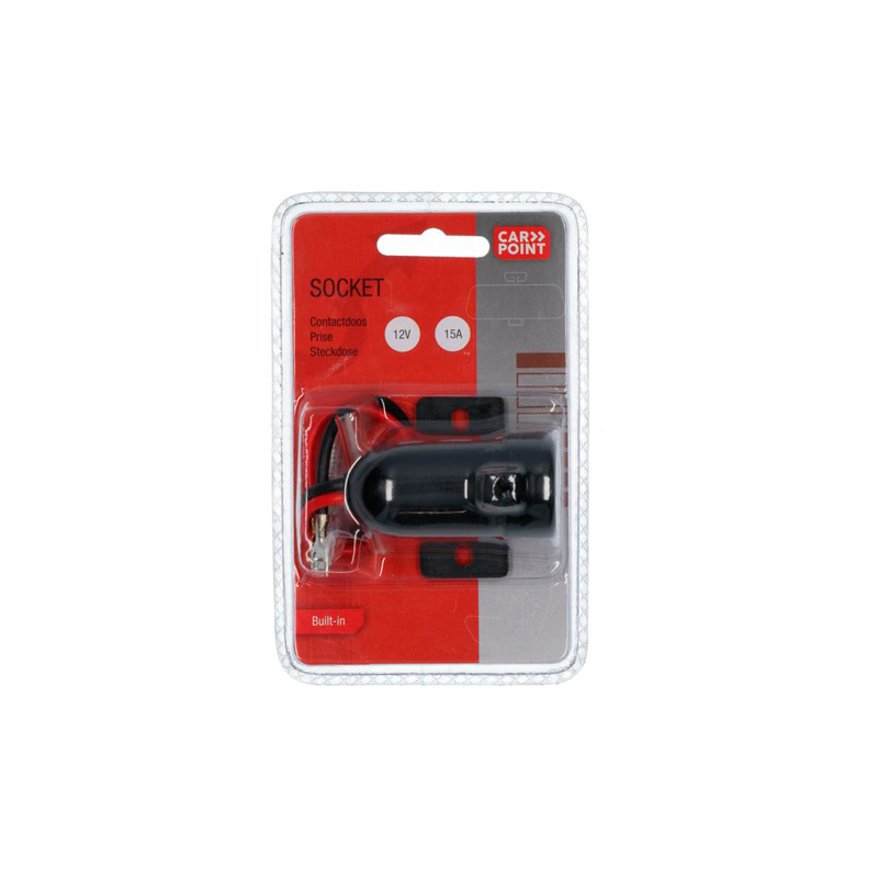 Carpoint Contactdoos Sigarettenaansteker Opbouw 12/24V