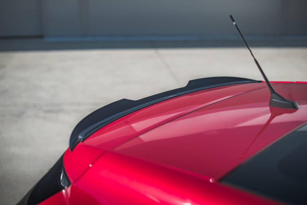 Spoiler Cap Peugeot 308 GT MK2 Facelift 18-.. Glans Zwart