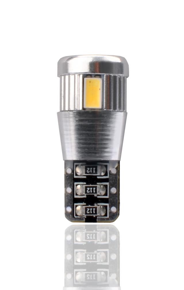 M-Tech LED W5W T10 5500/6xSMD5630 12V CANBUS White 6000k