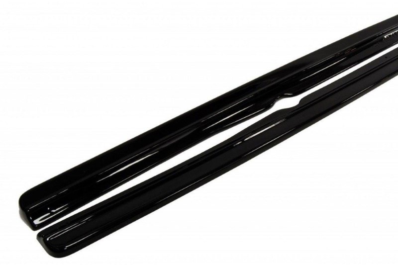 Zijskirts Diffusers BMW 6 E63 / E64 (PREFACE MODEL) Glanzend Zwart