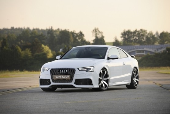 Voorbumper Audi A5 B8/B81 SRA+PDC Rieger 11-
