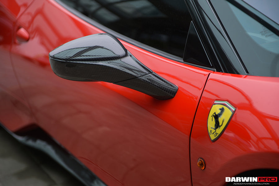 Ferrari 458 Coupe/Spyder/Speciale Carbon Fiber Spiegels 2010-2015