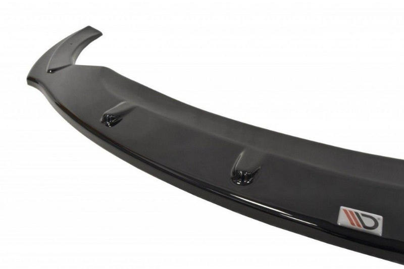 Voorspoiler Seat Ibiza 6J 2008-2012 ABS Glans Zwart
