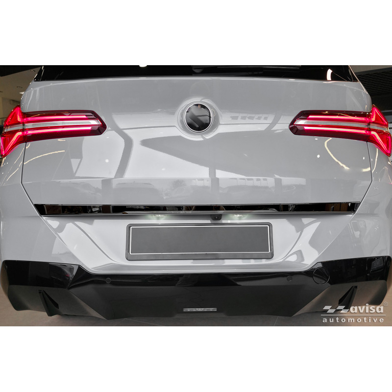 Avisa Zwart Chroom RVS Kofferbak Sierlijst  BMW X3 (G45) 2024- excl. M-Sport
