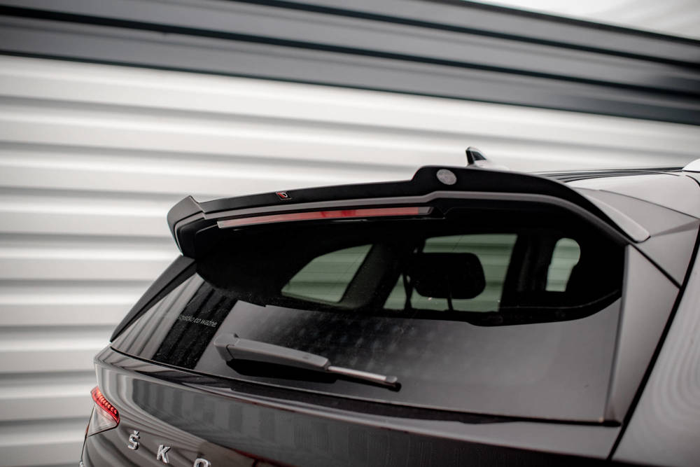 Spoiler Skoda Enyaq IV Maxton Glans Zwart
