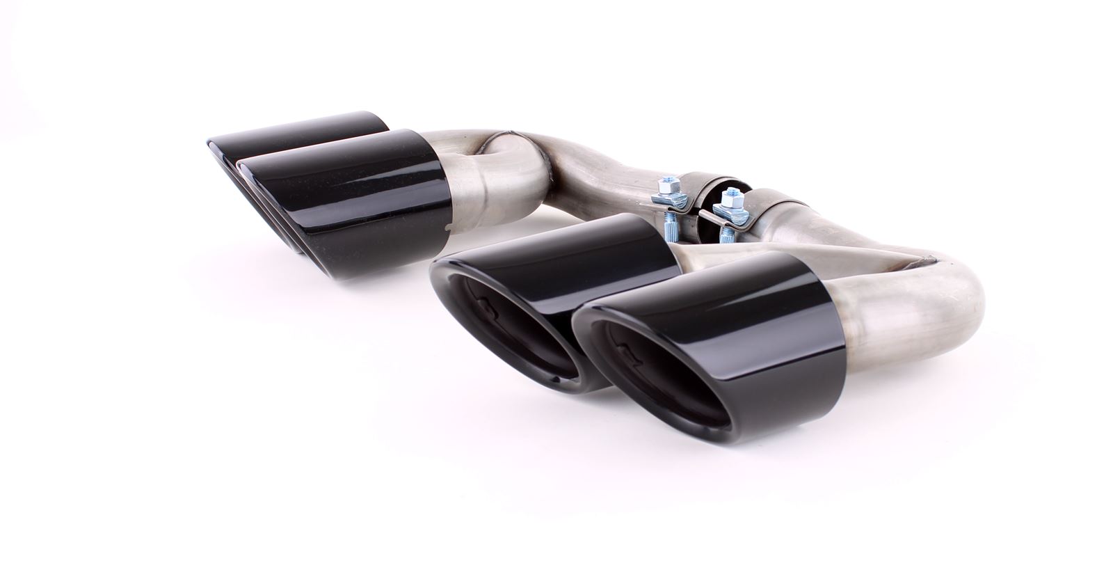 Exhaust tips Porsche Cayenne 958 92A Facelift GTS Look 14-17