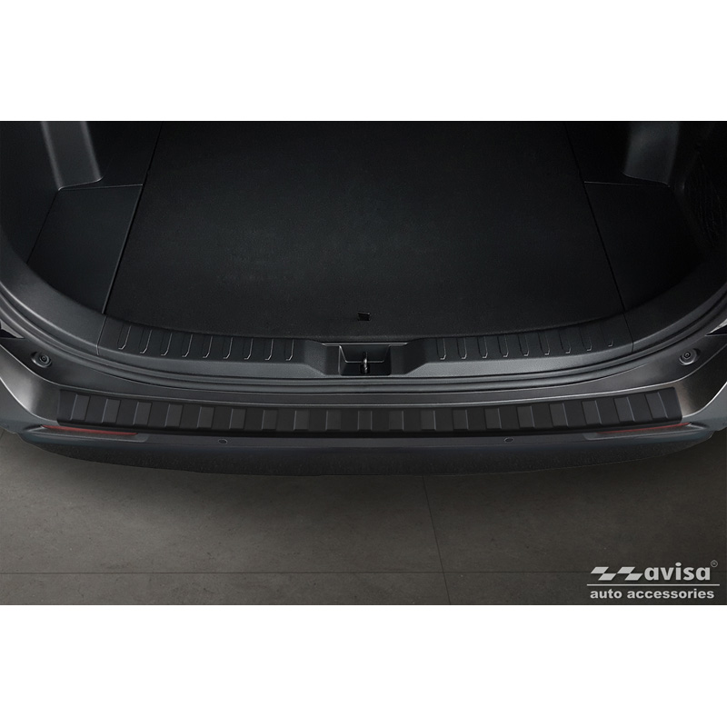 Matzwart RVS Achterbumperprotector  Toyota RAV4 (5th Gen.) 2018- & Suzuki Across 2020- 'Ribs'
