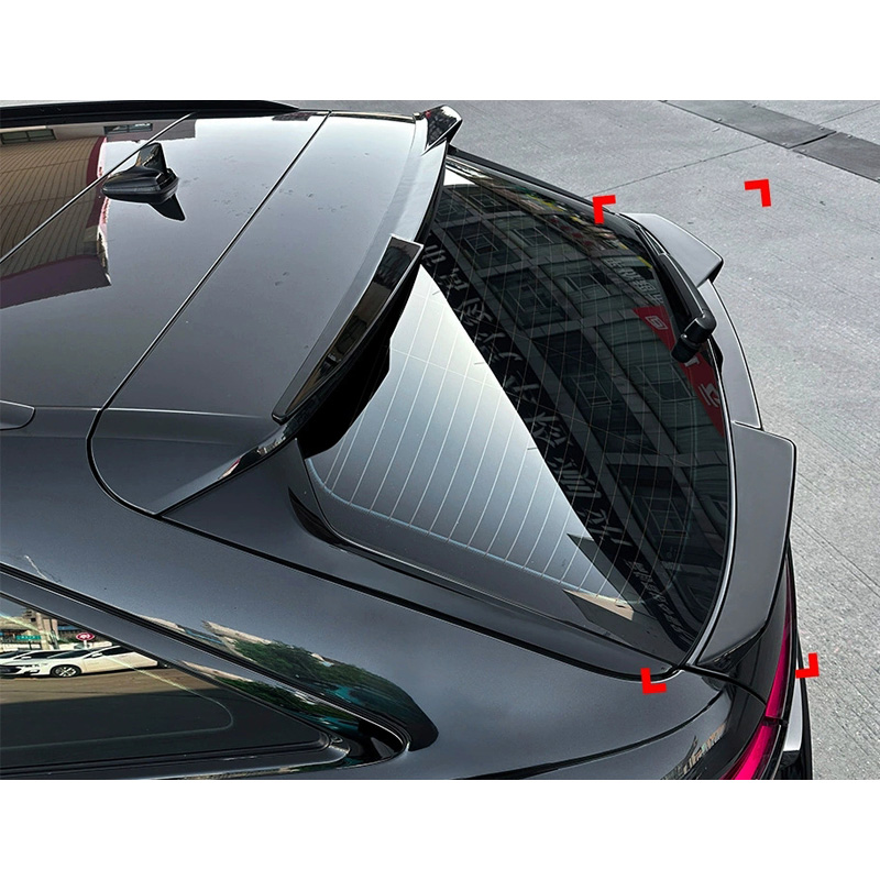 Onderste achterspoiler  Audi A6 (C8) Avant 2018-2024 (ABS Glanzend zwart)