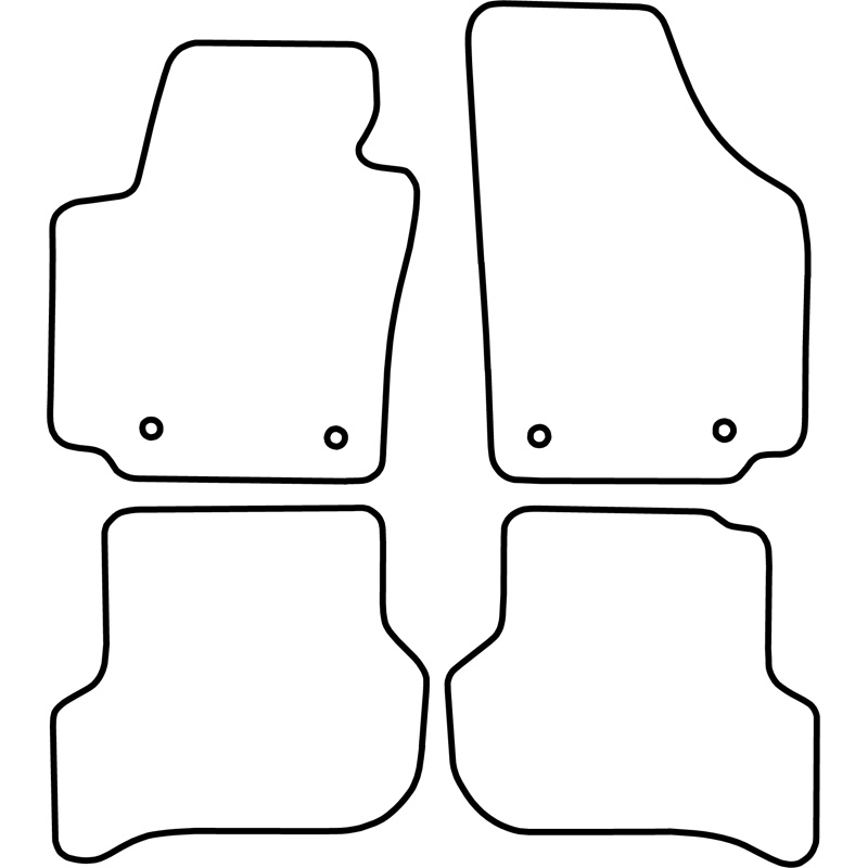 Automatten Seat Toledo 04-