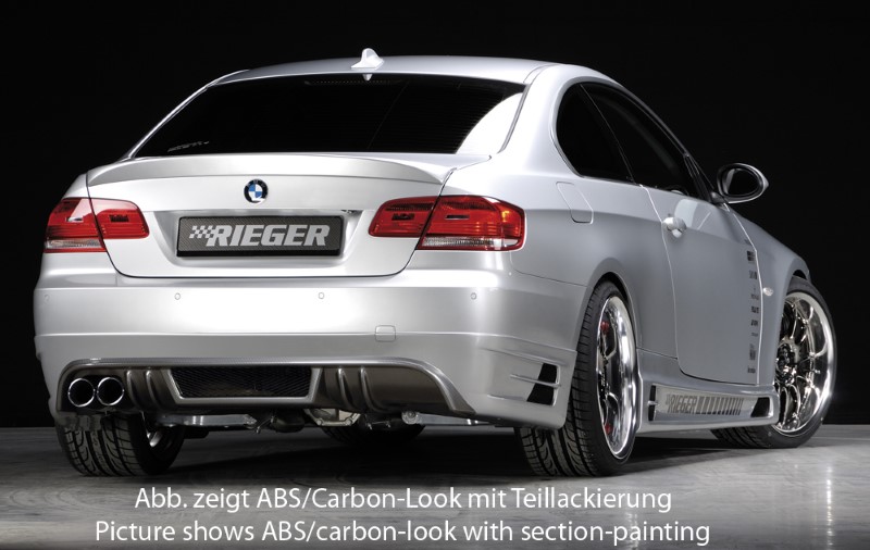 Achteraanzet BMW E92 alleen 335i duplex Coupe Rieger