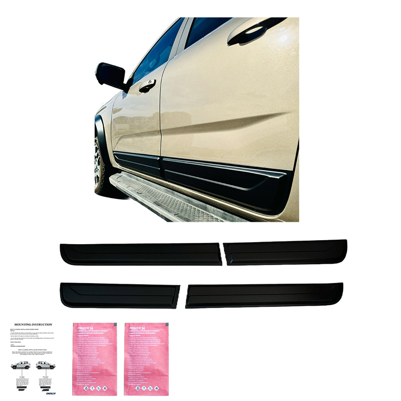 Deurpanelen  Volkswagen Amarok MK2 2022- - Matzwart