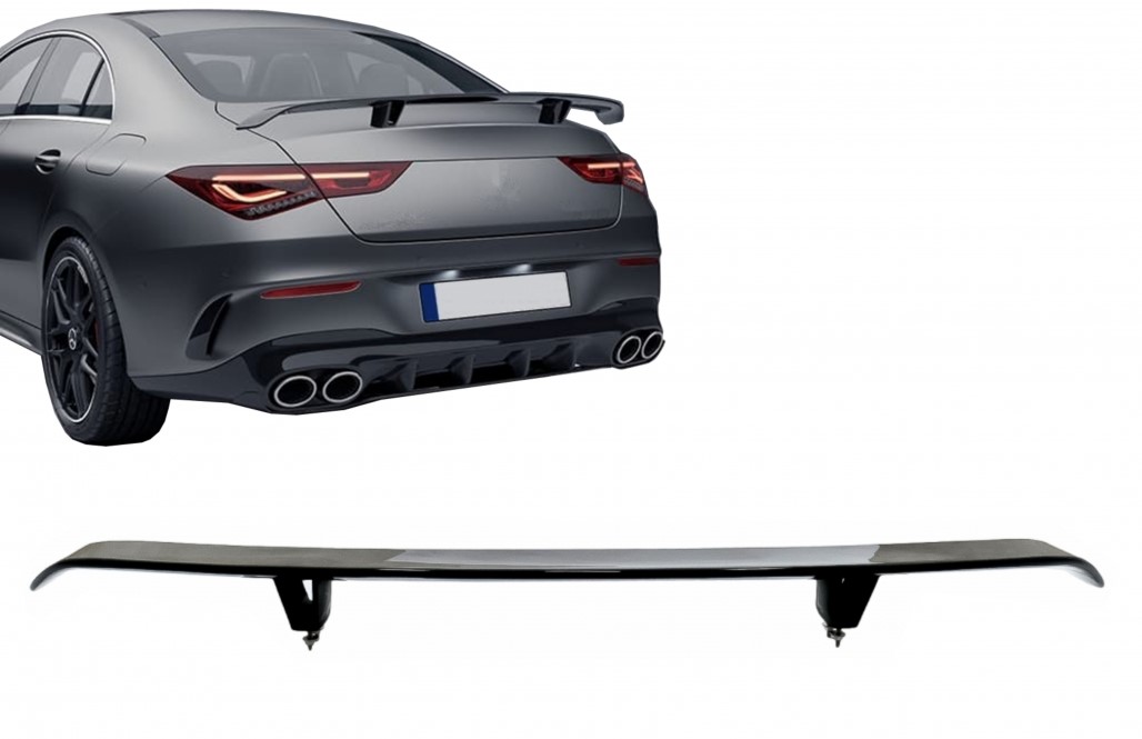 Achterklep Spoiler Mercedes CLA C118 glans zwart Aero Package